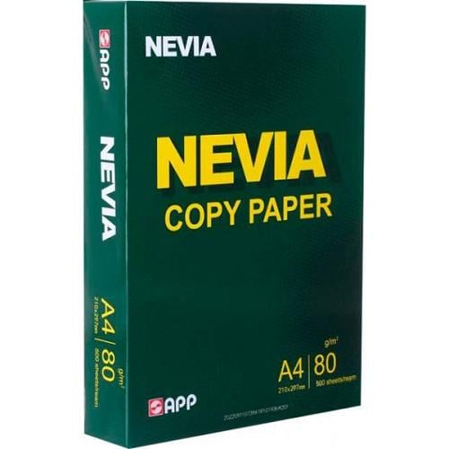 Папір для друку NEVIA A4 80 г/м2, 500 арк./уп., білий, (6975649671321)
